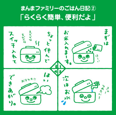 まんまファミリーのごはん日記