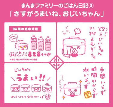 まんまファミリーのごはん日記